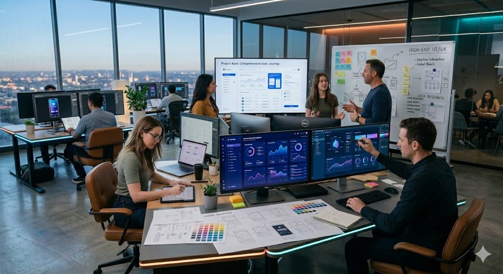 High-End UI/UX Design